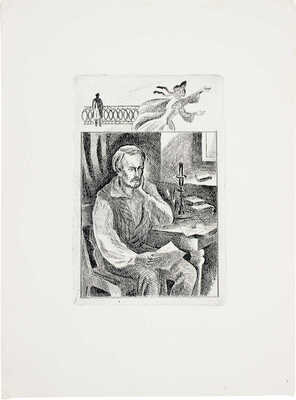 Спасский Иван Павлович. Лот из двух иллюстраций к кн.: Шторм Г.П. Дети доброй надежды. Ист. повести и рассказы. М.: ГИХЛ, 1962 